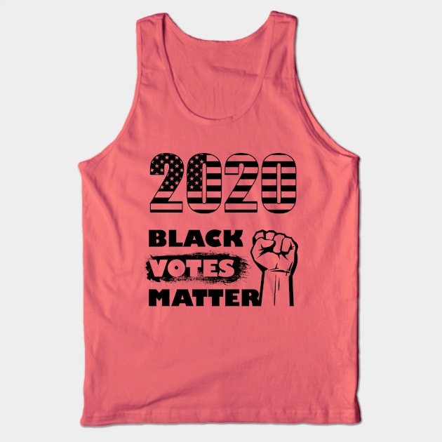 Black Votes Matter Tank Top by byfab